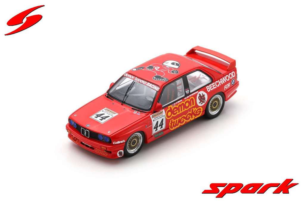 Spark : BMW E30 M3 │ No.44 Thruxton BTCC 1988 Roland Ratzenberger [1/43]
