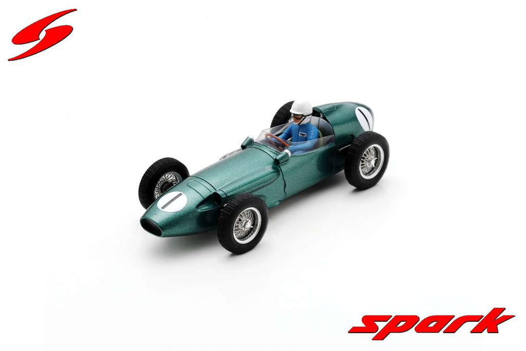 Spark : Aston Martin DBR4 │ No.1 2nd International Trophy 1959 Roy Salvadori [1/43] [1/43]