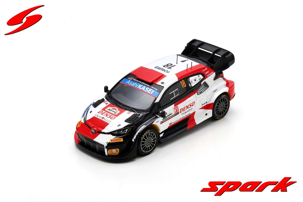 Spark : TOYOTA GR Yaris Rally1 Hybrid │ No.18 TOYOTA GAZOO Racing WRT 5th Rally Japan - 2023 T. Katsuta - A. Johnston [1/43]