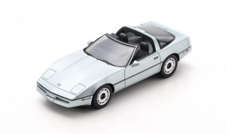 Schuco : Chevrolet Corvette C4 Coupé │ 1984 - Gris  [1/43]