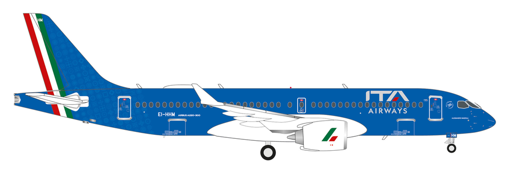 [HER 573054] Herpa : Airbus A220-300 d'ITA Airways [1/200]