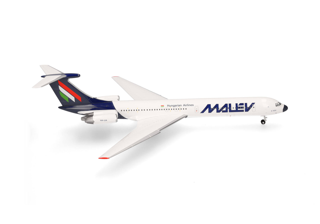 Herpa : Malév Hungarian Airlines Ilyushin IL-62M │ HA-LIA  [1/200]
