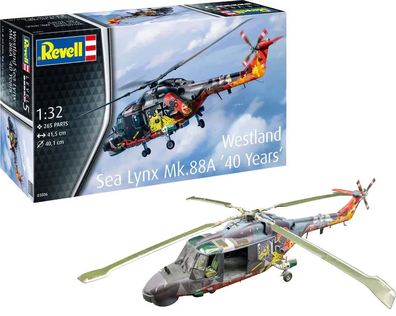 [REV 03806] Revell : Westland Sea Lynx Mk.88A (40 ans d'édition spéciale)