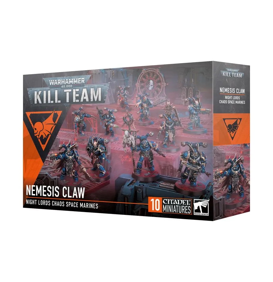 Kill Team : Nemesis Claw "Night Lords Chaos Space Marines" │ Warhammer 40.000