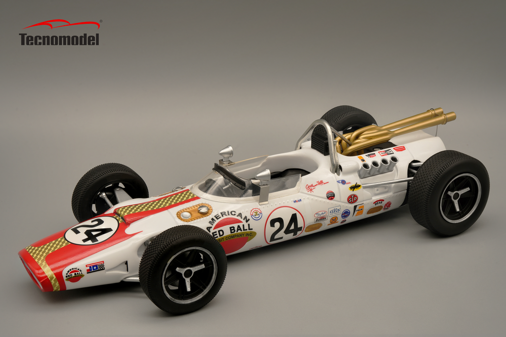 Tecnomodel : Lola T90 n°24 Winner Indy 500 Graham Hill 1966 [1/18]
