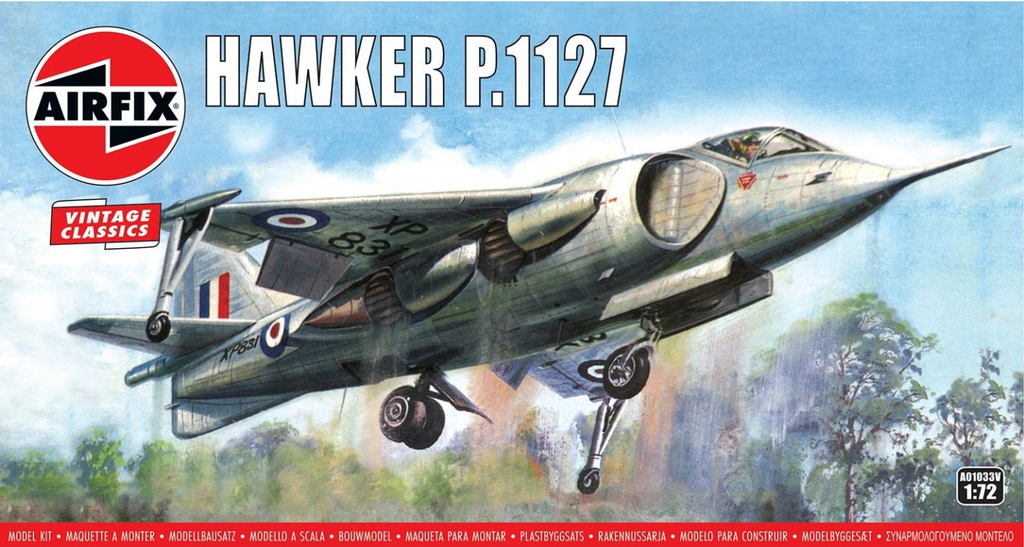Airfix : Hawker P.1127 │ Vintage Classics