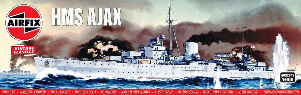 Airfix : HMS Ajax │ Vintage Classics