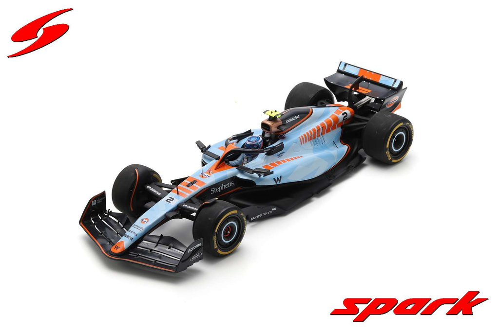 Williams F1 FW45 │ No.2 Williams Racing Singapore GP 2023 Logan Sargeant [1/18]