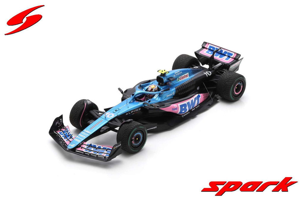 Spark : Alpine A523 │No.10 BWT Alpine F1 Team 7th Monaco GP 2023 - Pierre Gasly [1/18]