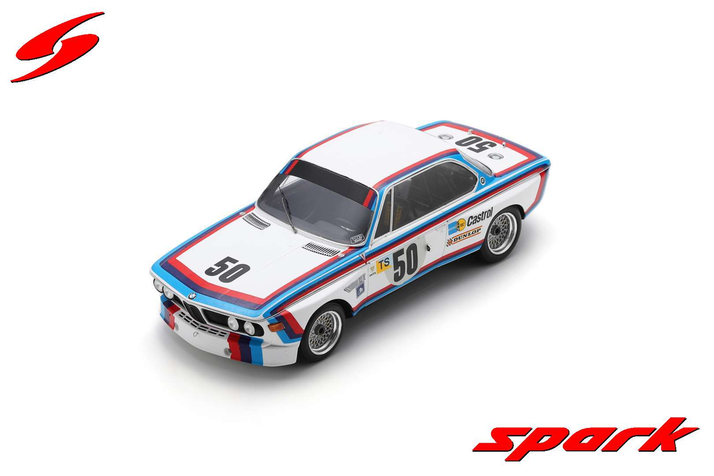[SPK 18S858] Spark : BMW 3.0 CSL │ No.50 Le Mans 24H 1973 C. Amon - H-J. Stuck [1/18]