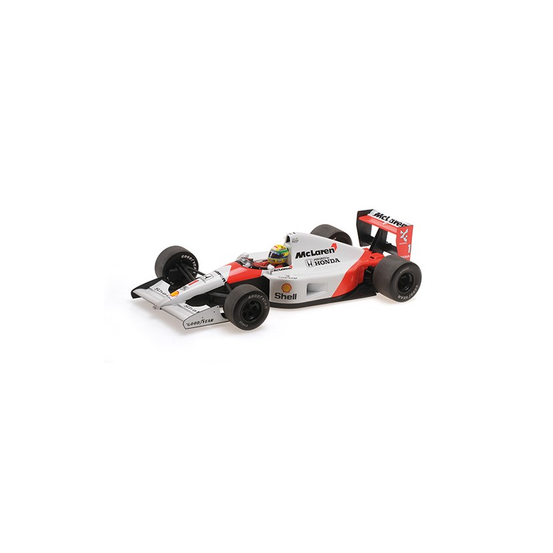 Minichamps : McLaren Honda MP4/6 Dirty version Ayrton Senna F1 │ World Champion - 1991 [1/18]