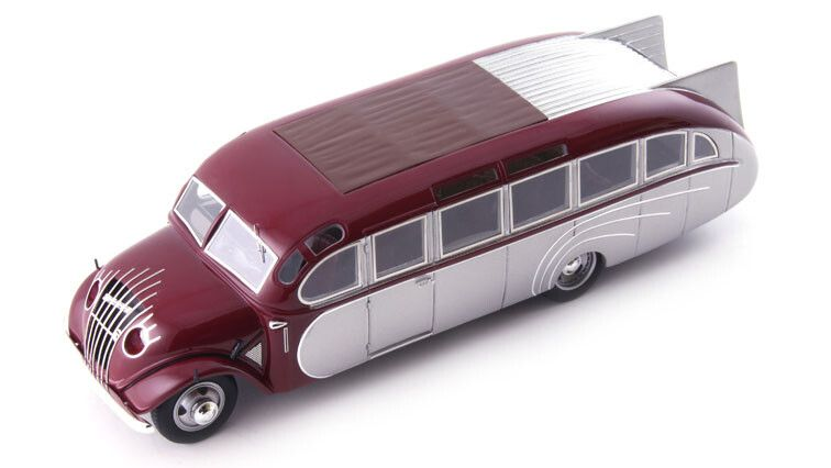 Autocult : Opel Blitz Ludewig Aero │ Rouge & Gris [1/18]