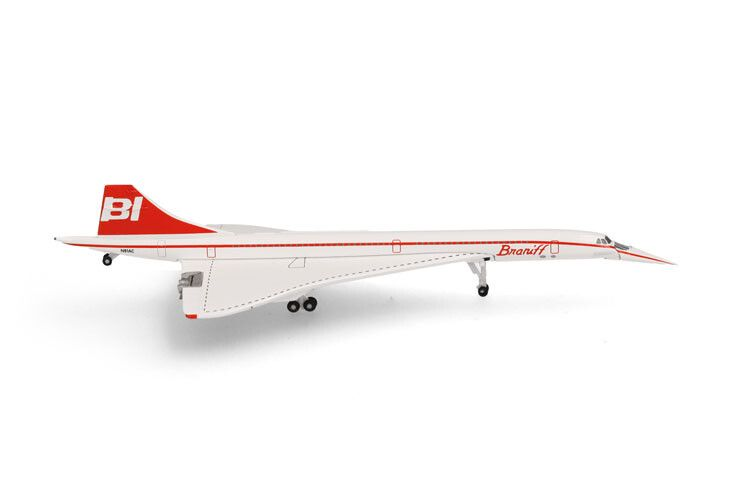 Herpa : Aérospatiale / Bae Concorde Braniff (nose down)  [1/500]