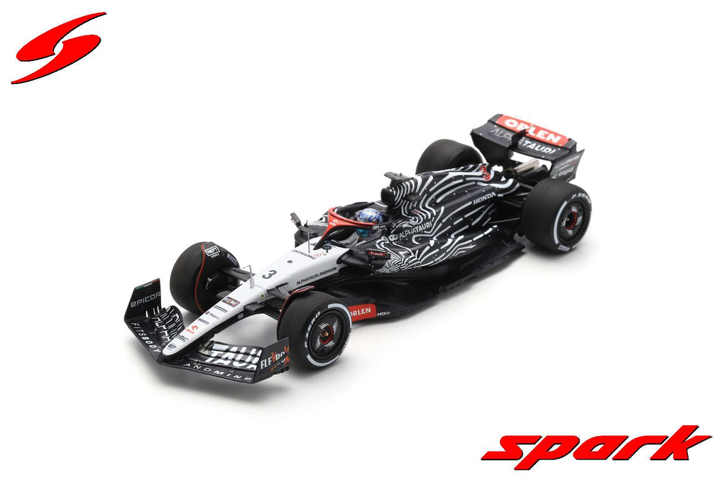 Spark : AlphaTauri AT04 No.3 Scuderia AlphaTauri Las Vegas GP2023 Daniel Ricciardo [1/43] [1/43]