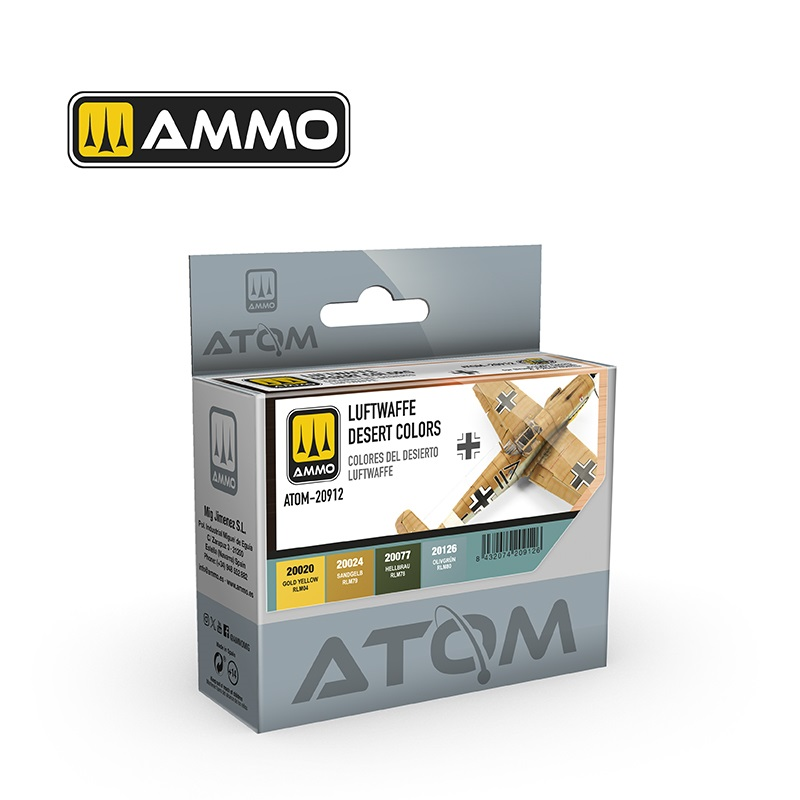 Atom : Luftwaffe Desert colors 