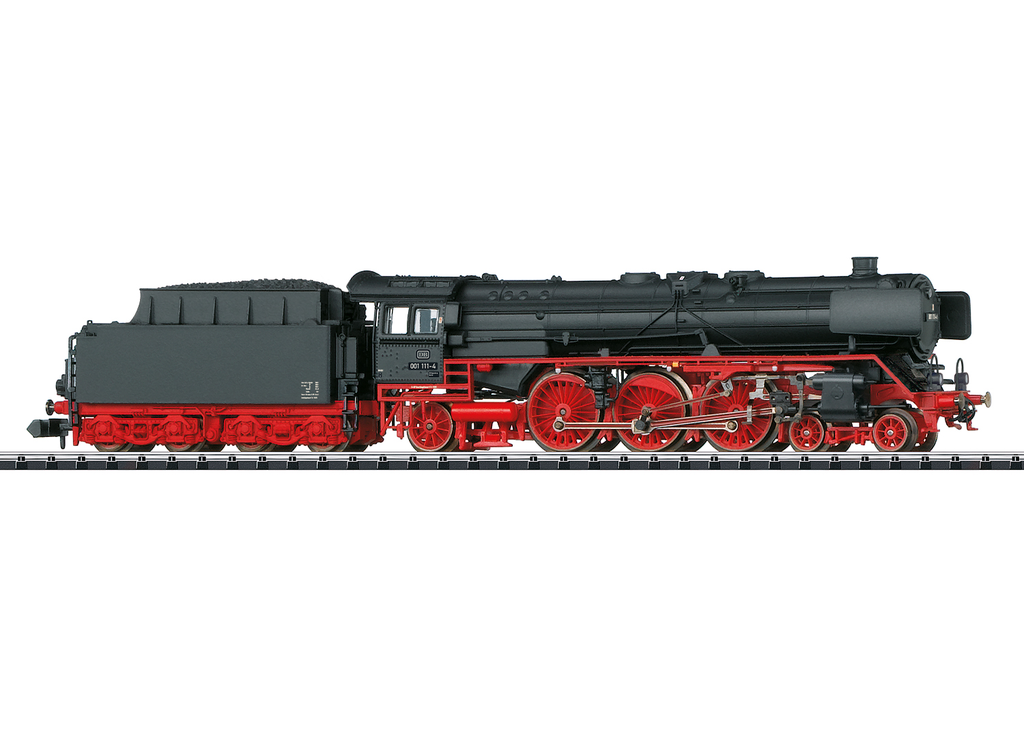 Minitrix : Locomotive à Vapeur (#BR001) de la DB │ DC Digital Sons Époque IV N - 1/160 (Réf : 16017)