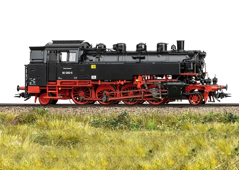 Märklin : Locomotive à Vapeur (#BR 86) de la DB │ AC Digital Sons Époque IV HO - 1/87 (Réf : 37087)