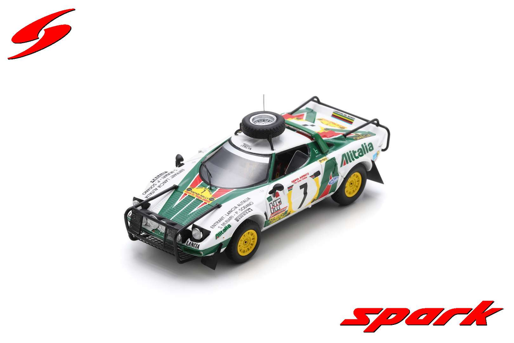 Spark : Lancia Stratos HF │ No.7 3rd Safari Rally 1977 S. Munari - P. Sodano [1/43]