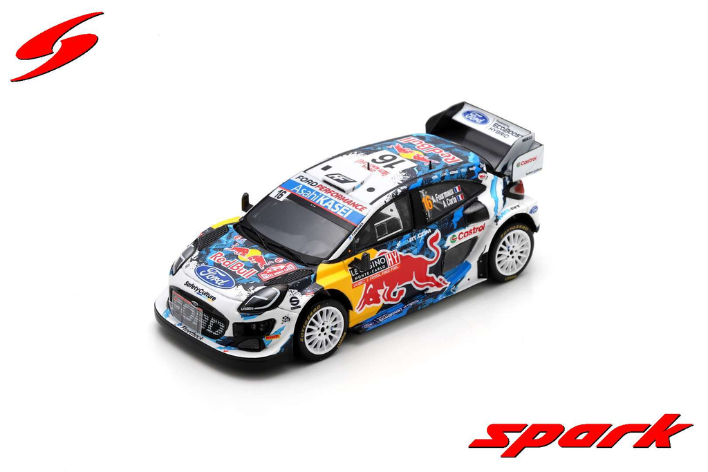 Spark : Ford Puma Rally1 │ No.16 M-SPORT Ford World Rally Team 5th Rally Monte Carlo 2024 A. Fourmaux - A. Coria [1/43]