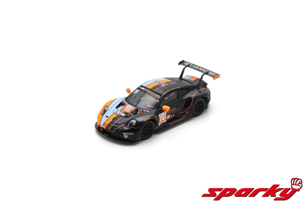 Spark : Porsche 911 RSR - 19 │ No.86 GR RACING 3rd LM GTE AM class Le Mans 24H 2023 M. Wainwright - B. Barker - R. Pera [1/64]