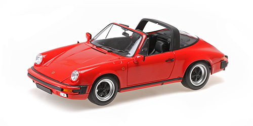 Minichamps : Porsche 911 Carrera Targa 3.2 │ 1983 - Rouge [1/18]