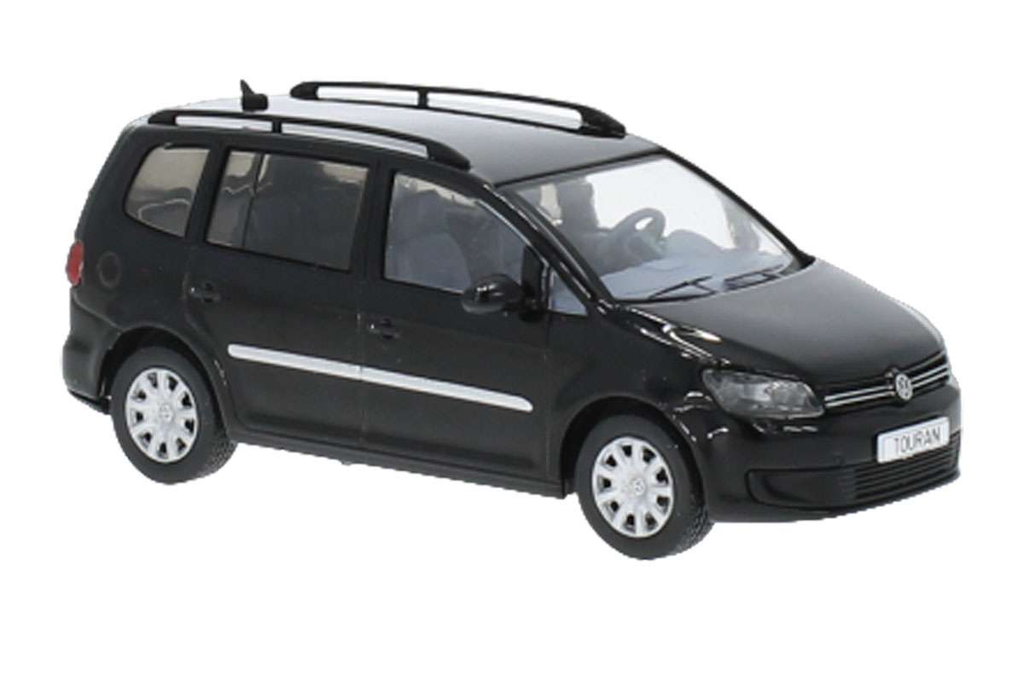 Ixo Models : Volkswagen Touran │ 2010 - Black  [1/43]