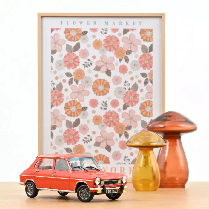 Norev : Simca 1100 TI │ 1974 - Rouge Sumatra [1/18]