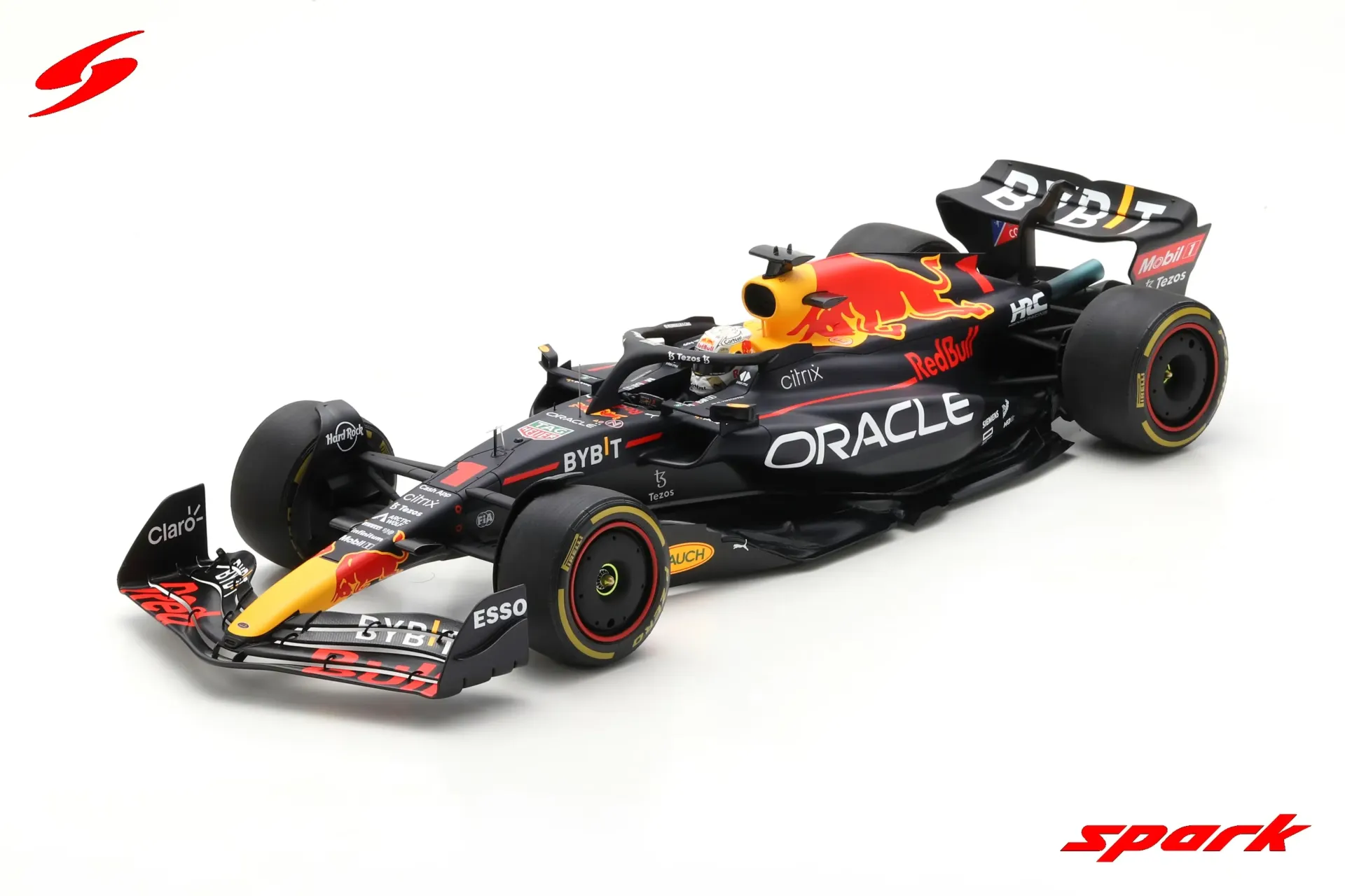 [SPK 12S036] Spark : Oracle Red Bull Racing RB18 No.1 Oracle Red Bull Racing Winner Belgian GP 2022 Max Verstappen Limited 522 Pcs