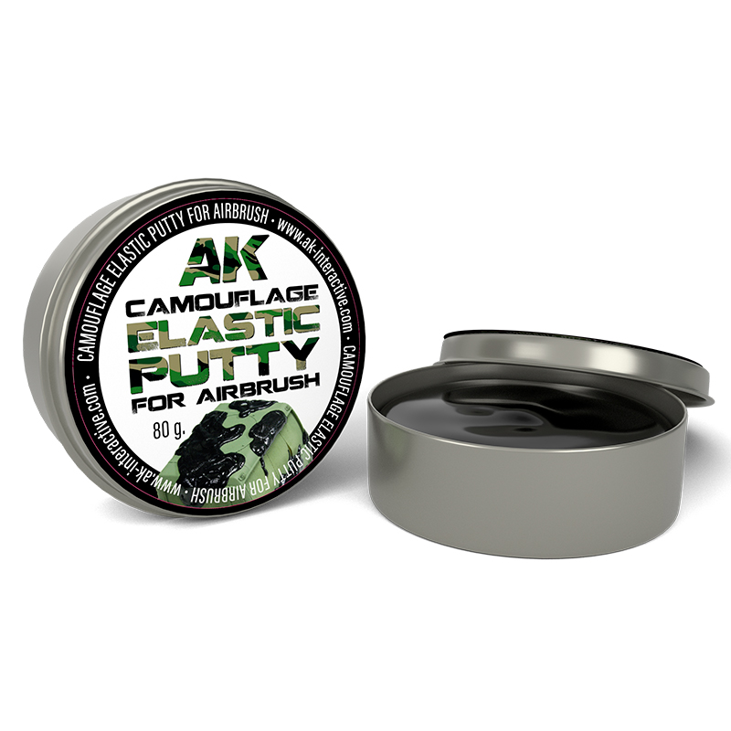 AK : Camouflage Elastic putty