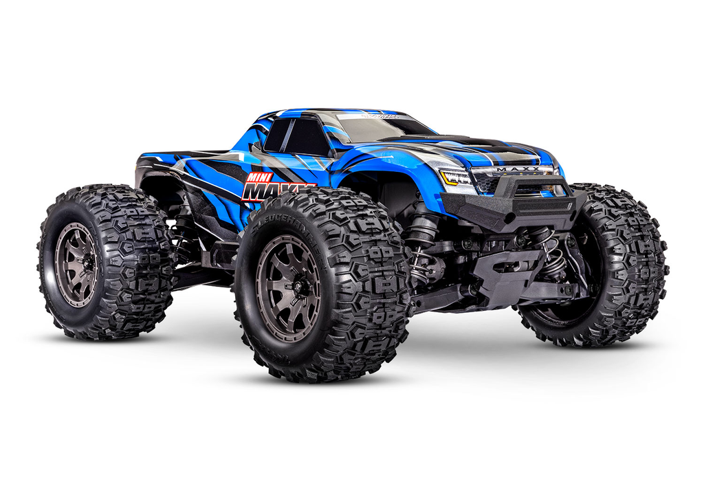 [TAX 107154-1-BLUE] Traxxas : Mini Maxx BL-2s (Bleu) [TRX107154-1-BLUE]