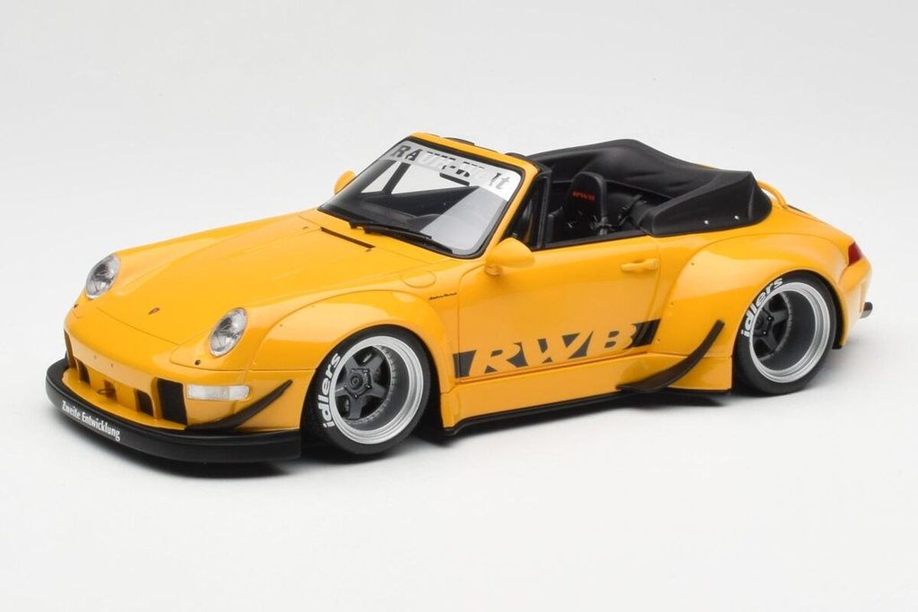 GT Spirit : Porsche RWB Bodykit Nohra Jaune [1/18]