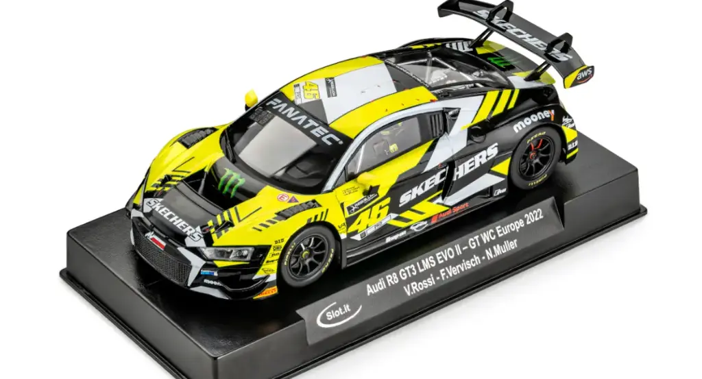 Slot.it : Audi R8 GT3 LMS EVO II │ No.46 - GT WC Europe 2022 - V. Rossi - F. Vervisch - N. Müller