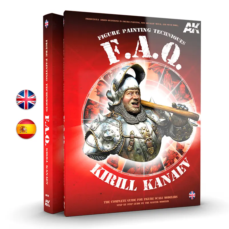 Ak Interactive : Guide complet de peinture sur figurines "F.A.Q." [ENG]