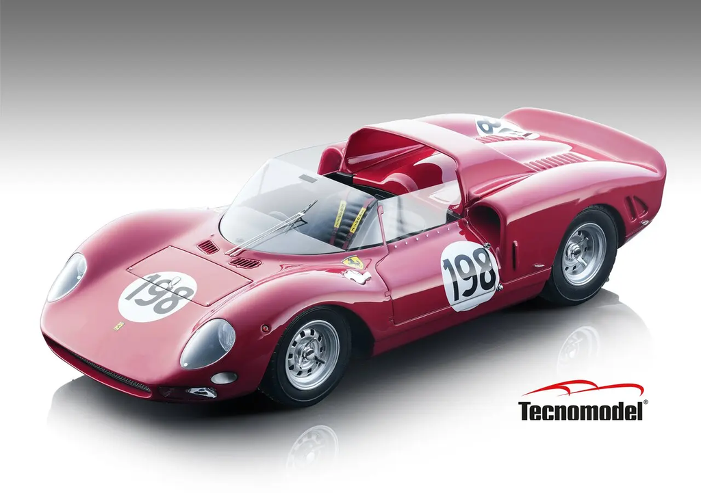 Tecnomodel : Ferrari 275 P2 Targa Florio 1965 │ No.198 Winner - L.Bandini / N.Vaccarella  [1/18]