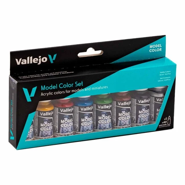 Vallejo : Model Color Wargames Basics │ (8Pcs)