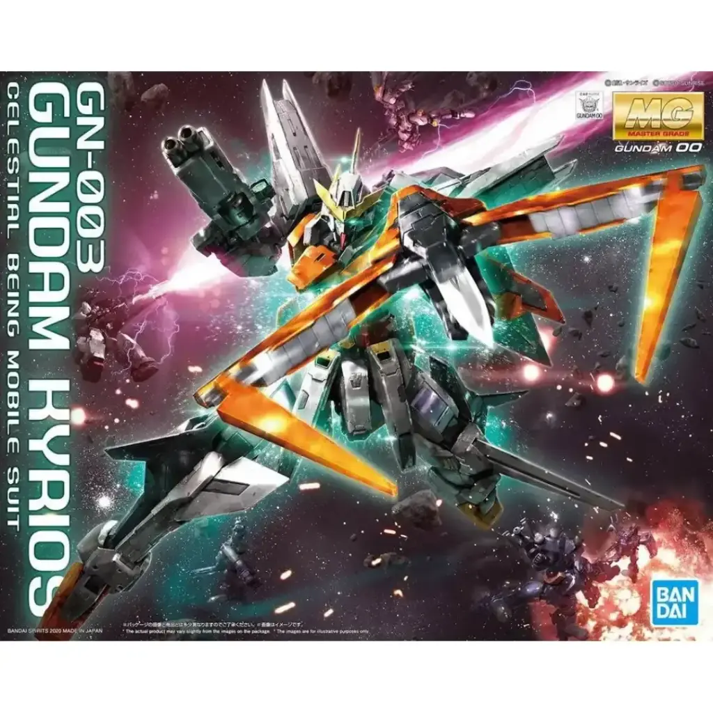 Bandai : GN-003 Gundam Kyrios • Celestial Being Mobile Suit [MG][1/100] 