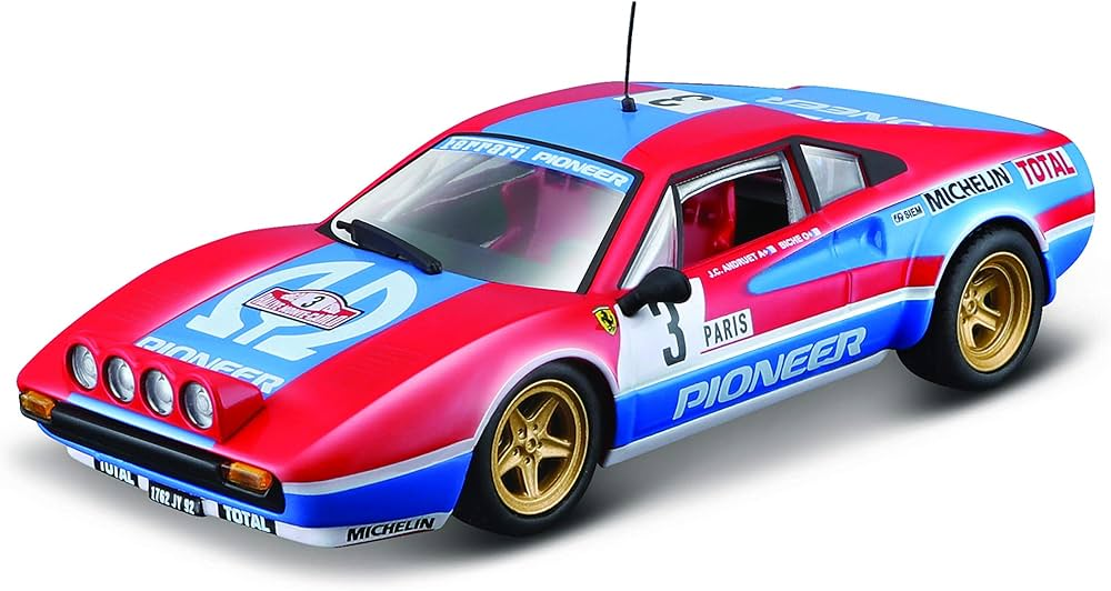 Burago : Ferrari 308 GTB │ No.3 1982 [1/43]