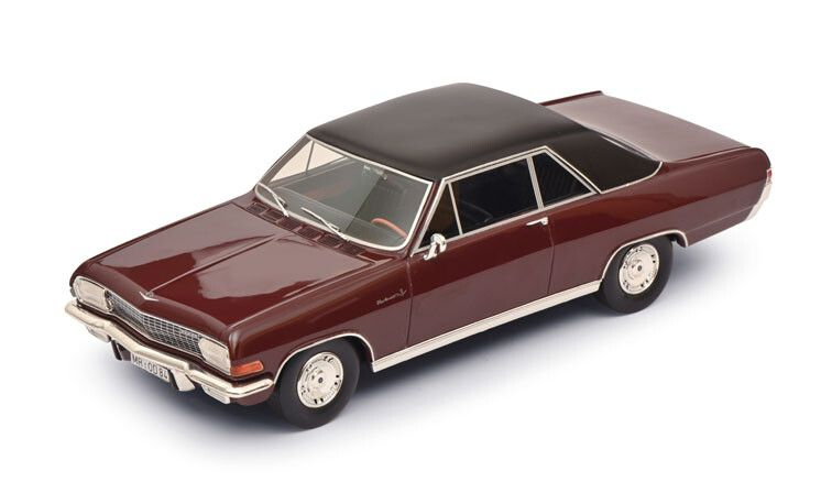 Schuco : Opel Diplomat A Coupé │ Bordeaux rouge [1/18]