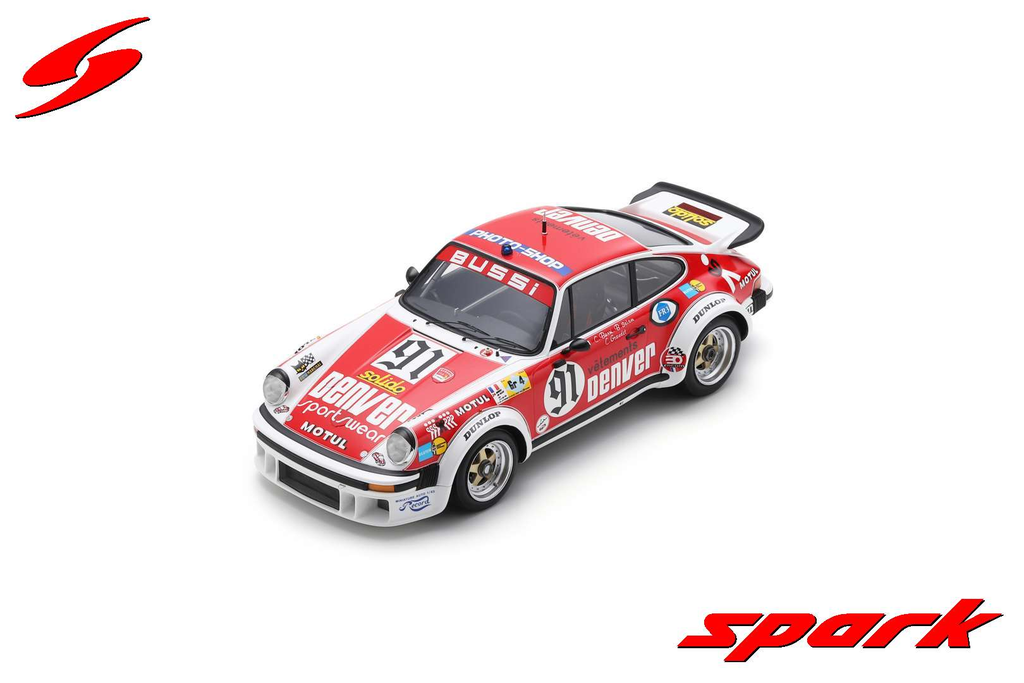 Spark : Porsche 934 │ No.91 Le Mans 24H 1980 C. Bussi - B. Salam - C. Grandet [1/18]