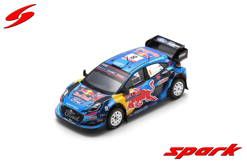 Spark : Ford Puma Rally1 │ No.8 M-SPORT Ford World Rally Team Winner Rally Chile 2023 O. Tänak - M. Järveoja [1/43]