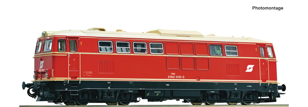 ROCO : Diesel locomotive 2143.07, ÖBB