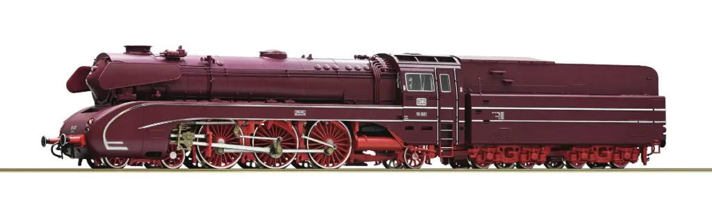 Roco : Locomotive à Vapeur (#BR10 001) de la DB │ DC Analogue Époque III HO - 1/87 (Réf : 7100015)