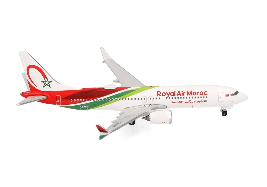 [HER 537797] Herpa : Royal Air Maroc Boeing 737 Max 8 – CN-MAX  [1/500]