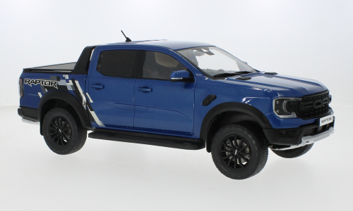 Modelcar : Ford Raptor │ 2022 - Bleu métallique  [1/18]