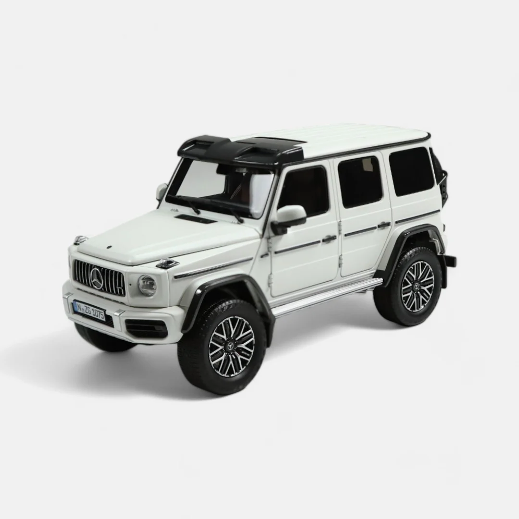 NZG : Mercedes Benz G63 AMG 4x4 │ Blanc [1/18]