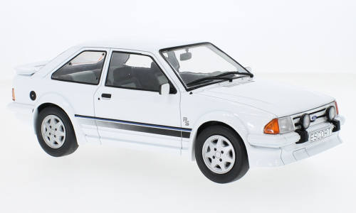 Modelcar : Ford Escort RS Turbo 1985 Blanche