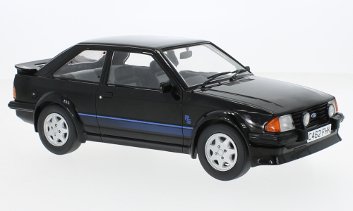 Modelcar : Ford Escort RS Turbo 1985 Noire