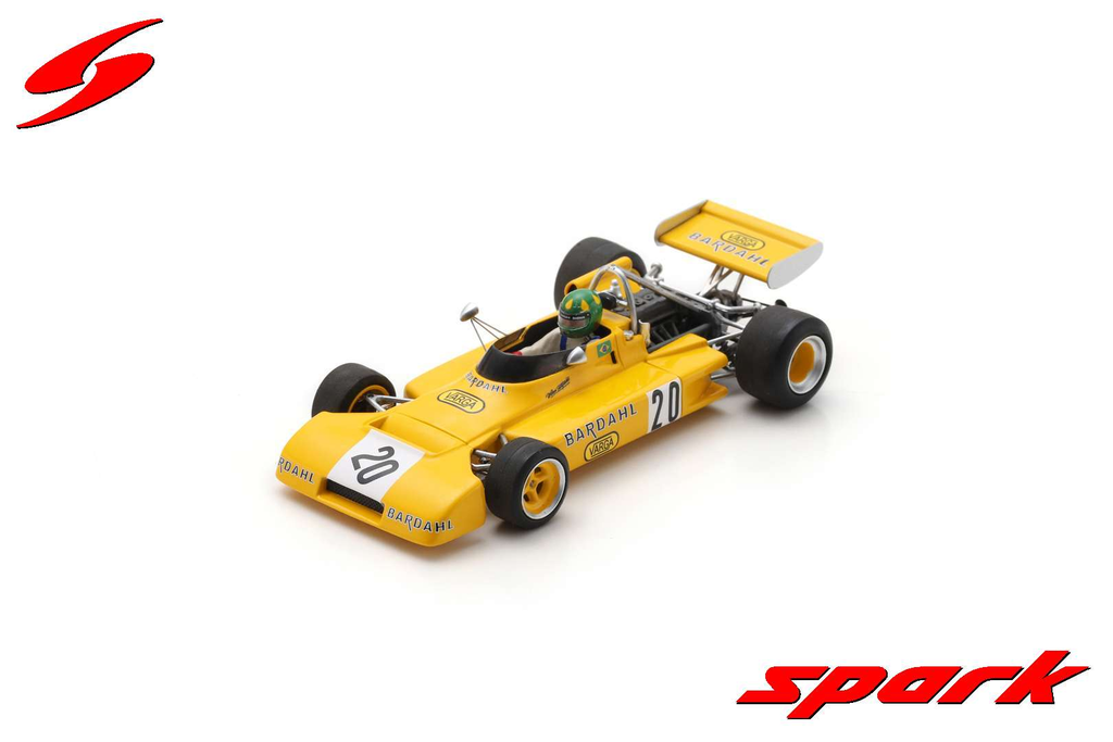 Spark : Brabham BT38 │ No.20 4th GP Baden-Württemberg Hockenheim - 1972 Wilson Fittipaldi [1/43]