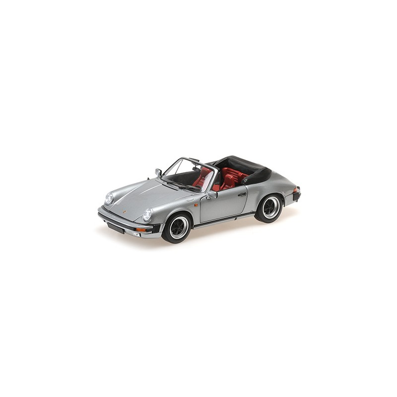 [MNC 100063034] Minichamps : Porsche 911 Carrera 3.2 Coupe │ 1983 -Gris [1/18]