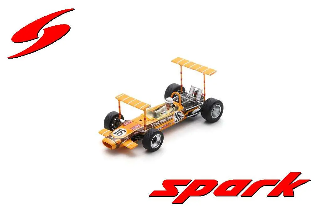 Spark : Lotus 49 │ No.16 South African GP 1969 John Love [1/43]